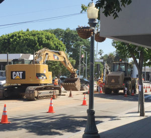 Construction has created difficult challenges for the remaining businesses on Swarthmore.