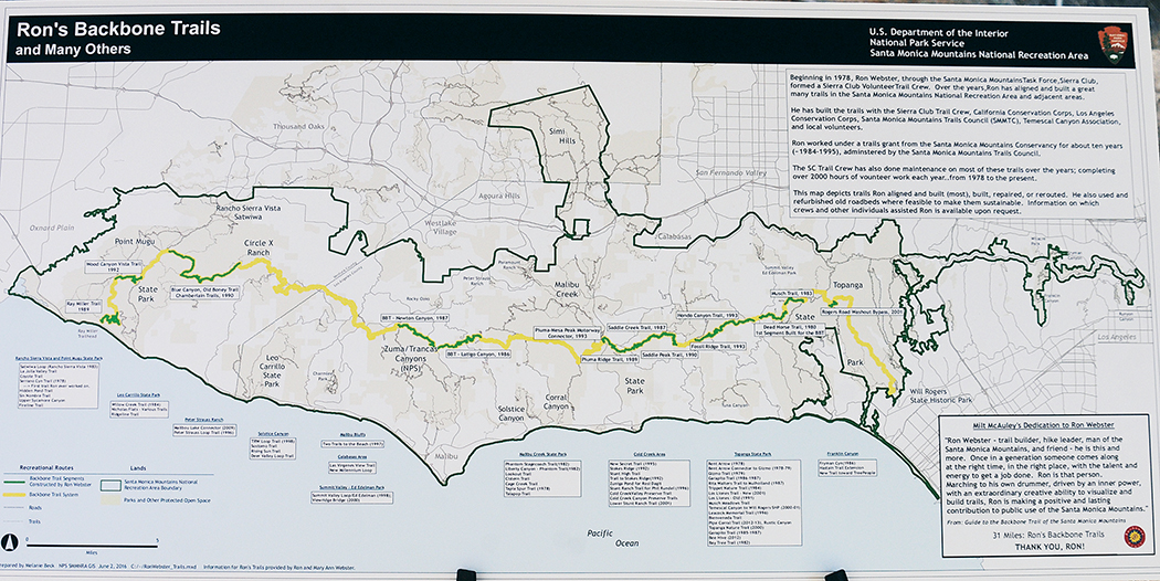 Backbone Trail Opens In Pacific Palisades Palisades News